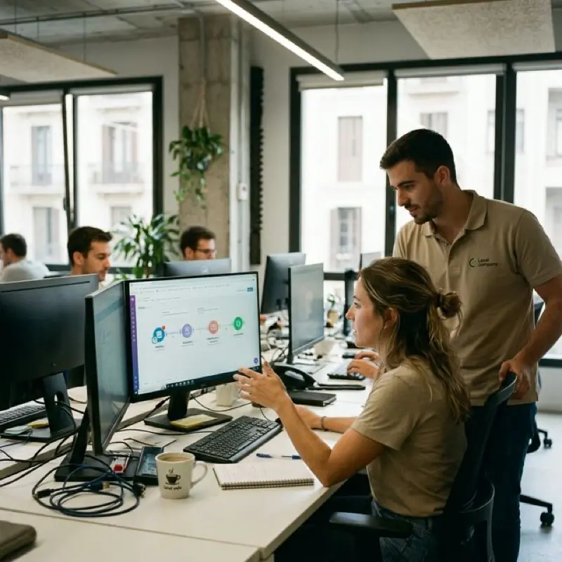 Automatización de procesos para empresa con mejora operativa visible