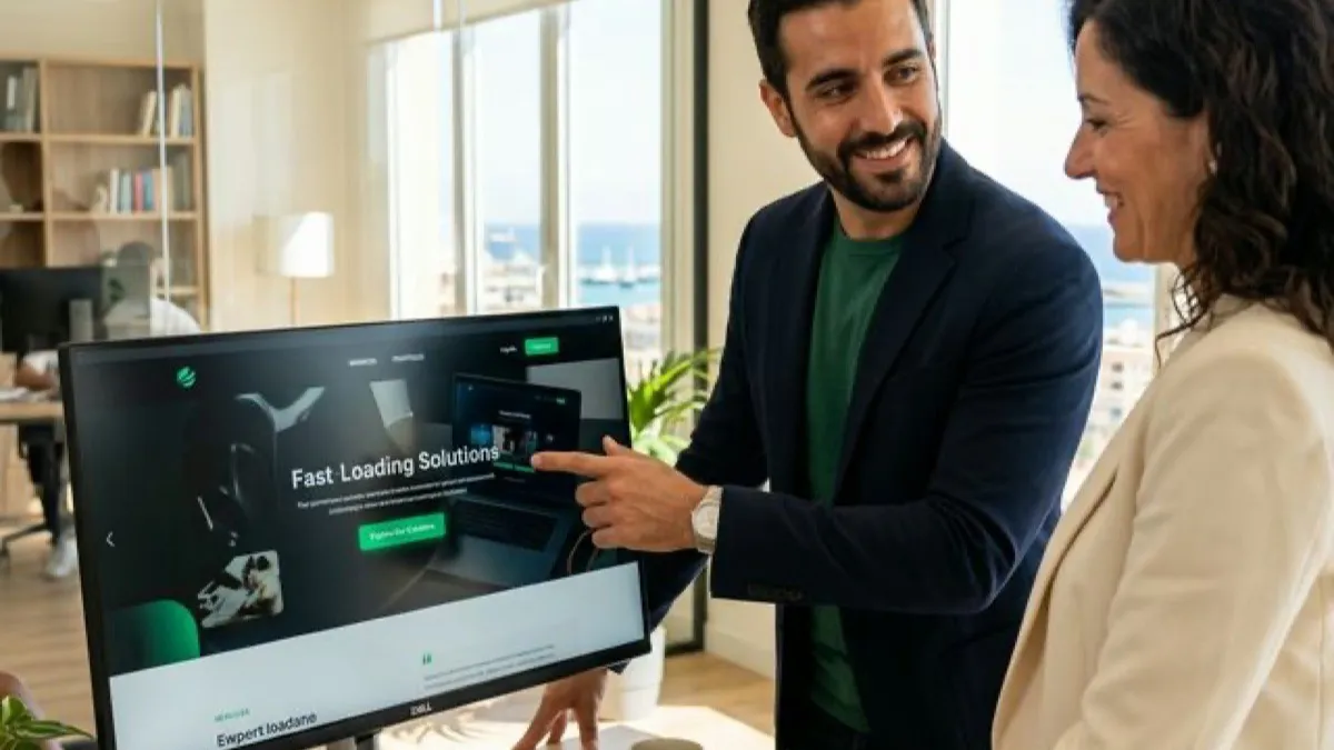 Servicio de desarrollo web para empresas en Málaga.