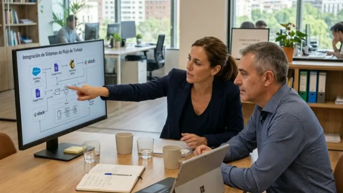 Integración de sistemas y herramientas digitales en empresa